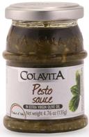 Colavita Pesto Sauce in Extra Virgin Olive Oil, 4.76 Ounce Jar -- 6 per case