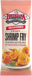 Louisiana Fish Fry Seasoned Crispy Shrimp Fry Mix, 10 Ounce -- 12 per case