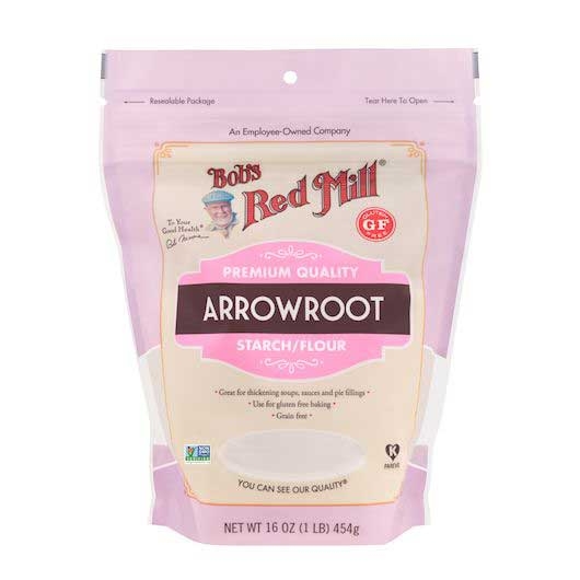 Bobs Red Mill Arrowroot Starch/Flour, 16 Ounce -- 4 per case