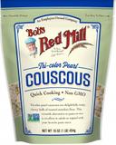 Bobs Red Mill Tri-Color Pearl Couscous, 16 Ounce Pouch -- 4 per case