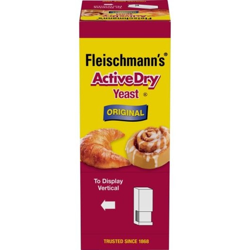 Fleischmanns Active Dry Yeast, 0.75 Ounce - 40 per case