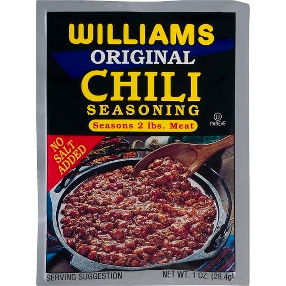 Williams Chili Seasoning Mix, 1 Ounce -- 24 per case