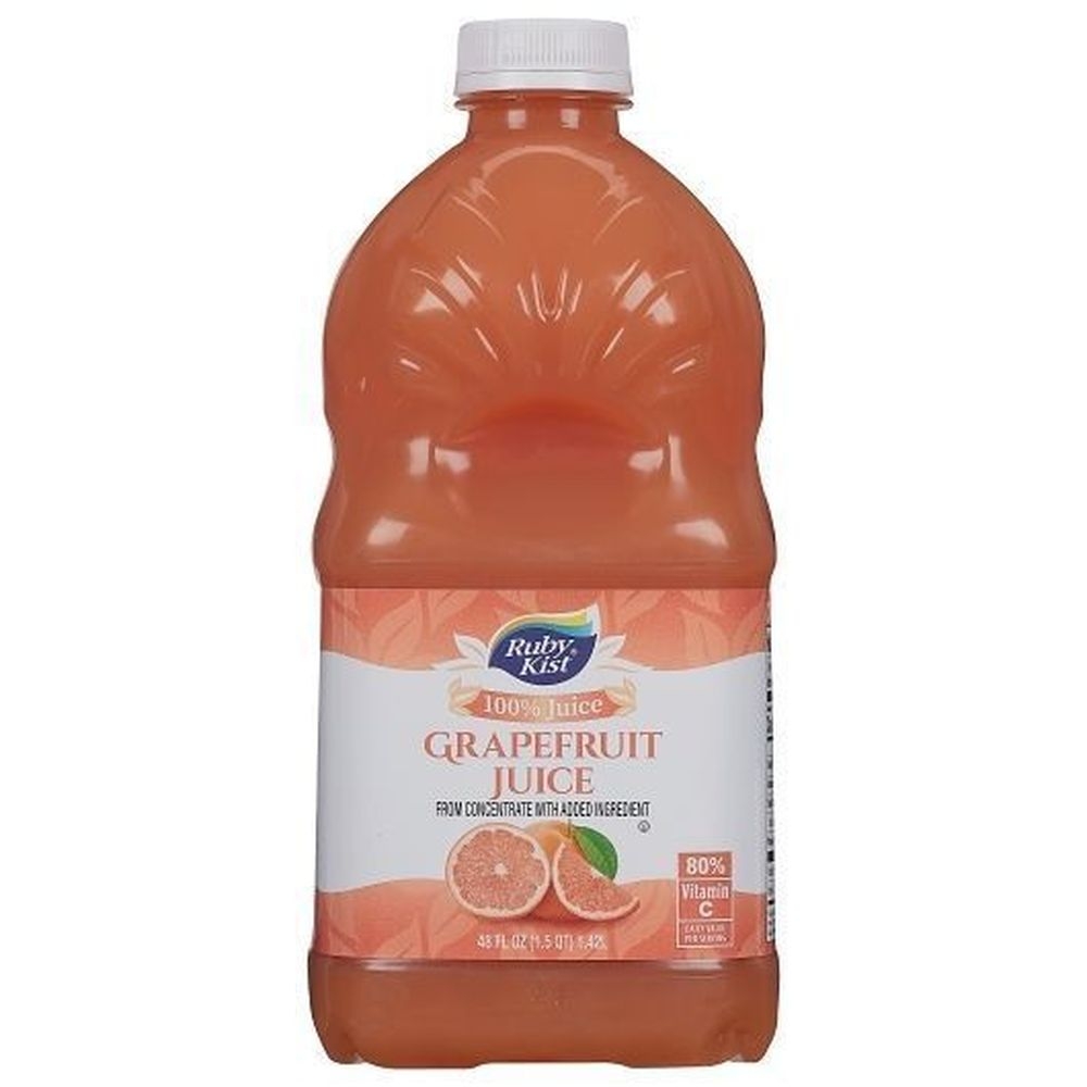 Ruby Kist Grapefruit Juice, 48 Fluid Ounce -- 8 per case