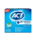 Act Soothing Mint Dry Mouth Lozenges with Xylitol, 36 count -- 24 per case
