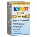 Icy Hot Max Lidocaine Plus Menthol Pain Relief Cream, 1.75 Ounce -- 12 per case