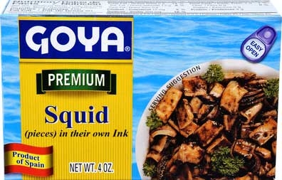 Goya Calamares En Su Tinta, 4 Ounce -- 25 per case.