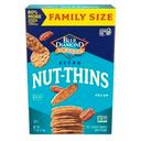 Blue Diamond Pecan Nut-Thins Crackers - Family Size, 7.7 Ounce -- 6 per case