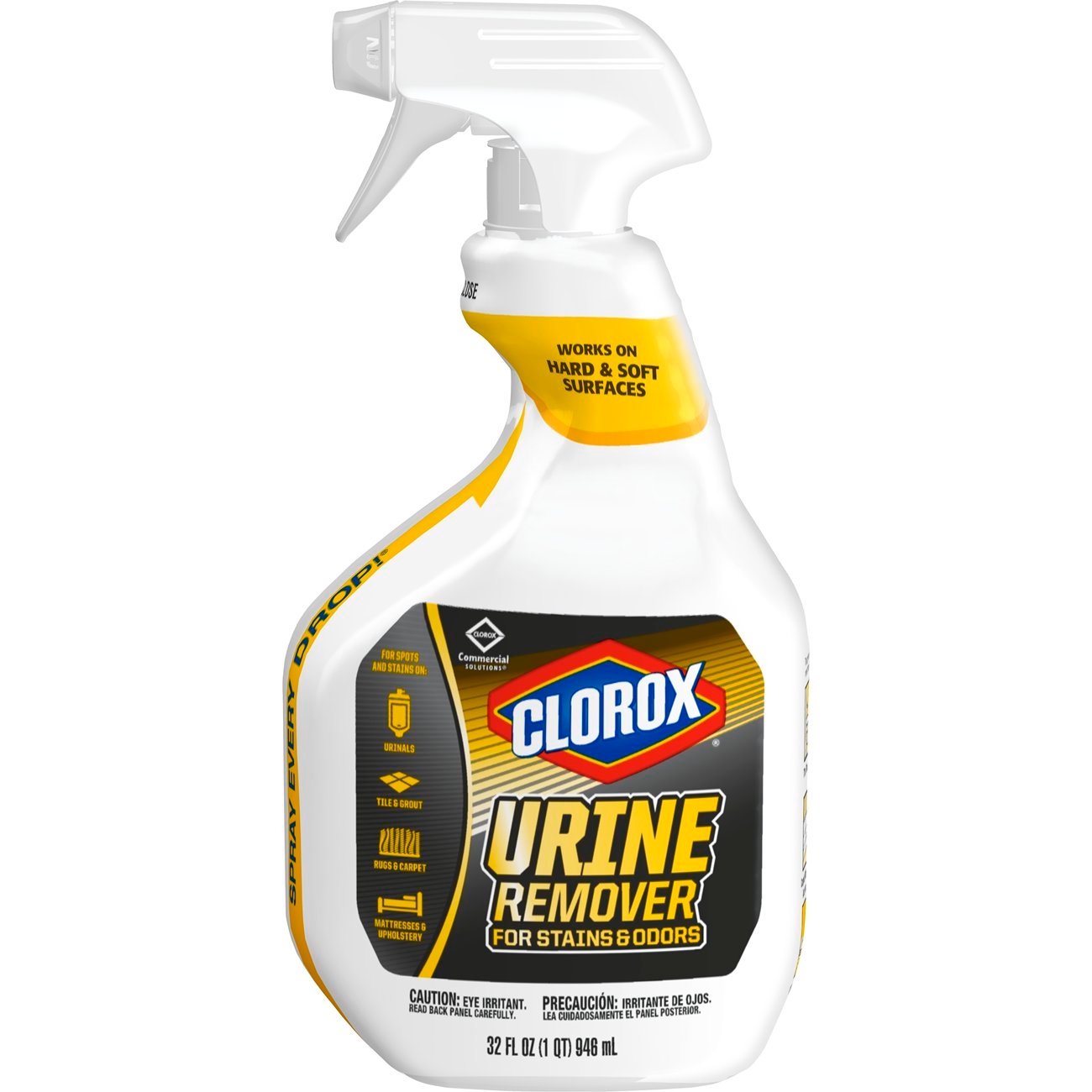 Clorox Commercial Solutions Urine Remover, 32 Fluid Ounce -- 9 per case.