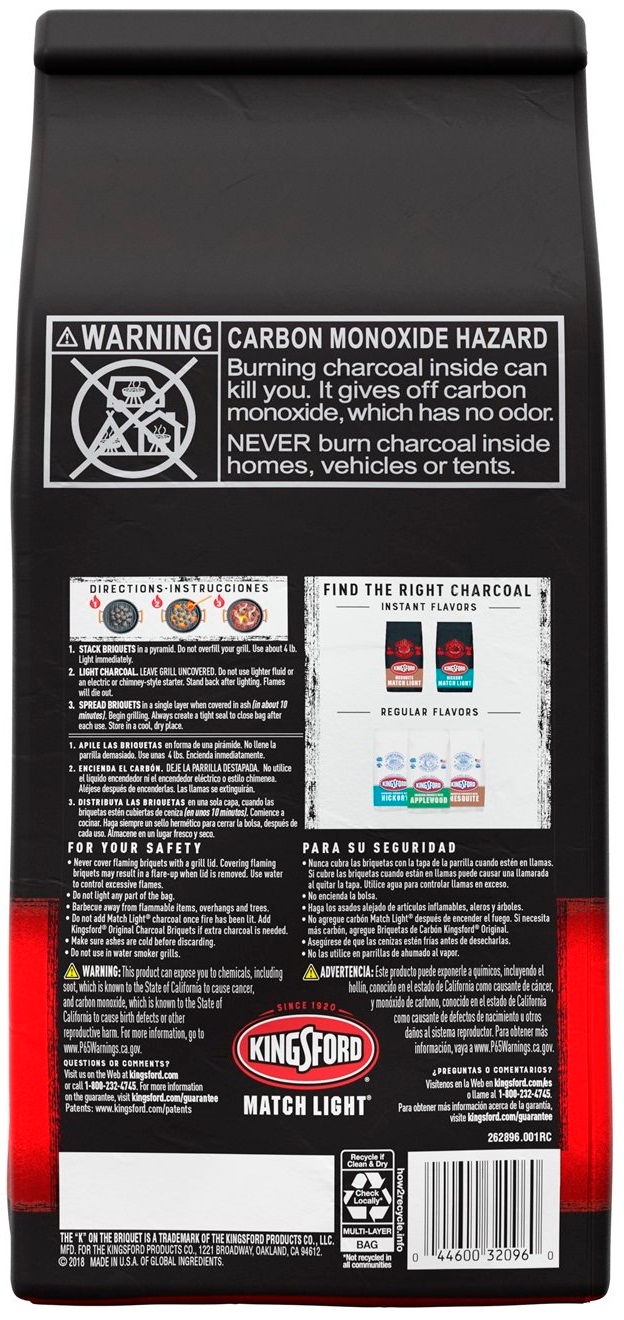 Match Light Briquettes, 4 Pound -- 6 per case.