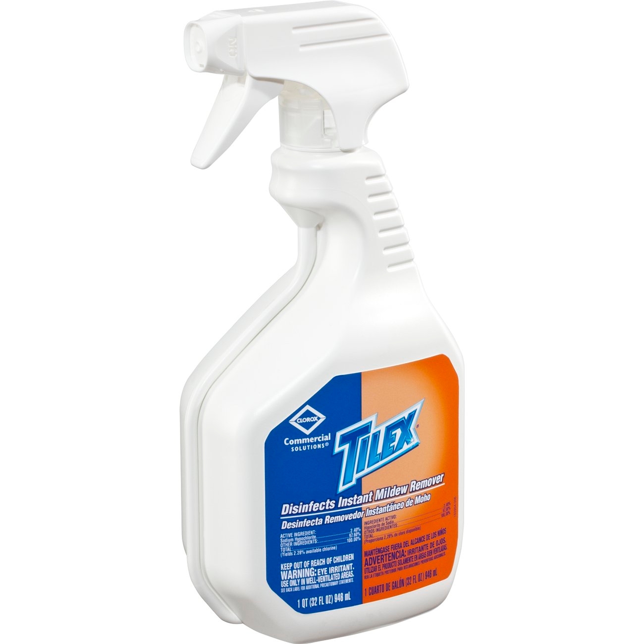 Clorox Commercial Solutions Tilex Instant Mildew Remover, 32 Ounce -- 9 per case.