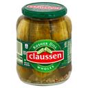 Claussen Kosher Dill Wholes Pickle, 32 ounce -- 12 per case