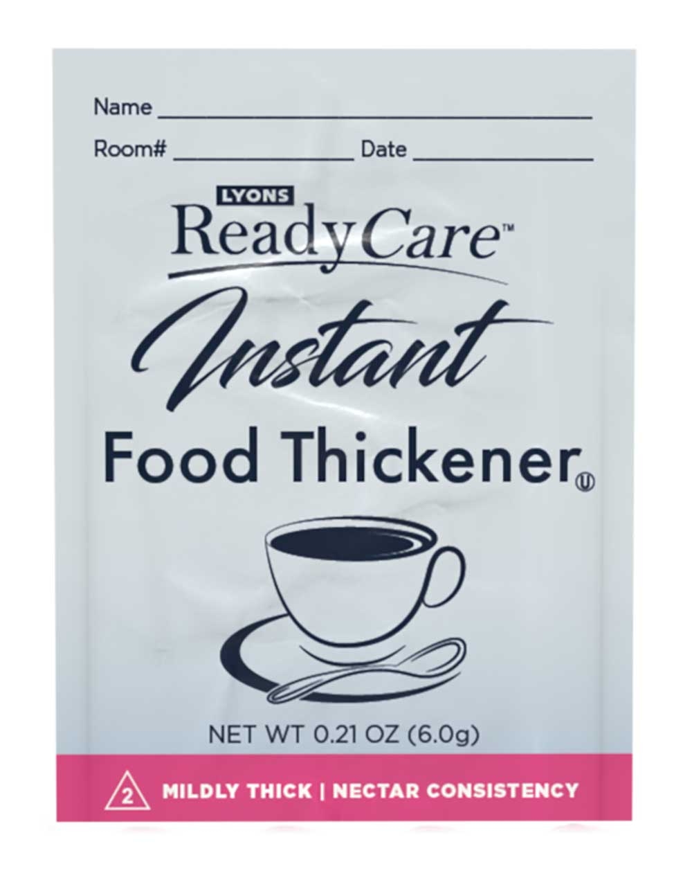 Lyons ReadyCare Level 2 Nectar Instant Food Thickener, 6 Gram -- 100 per case