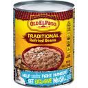 Old El Paso Traditional Refried Beans, 16 Ounce -- 24 per case.