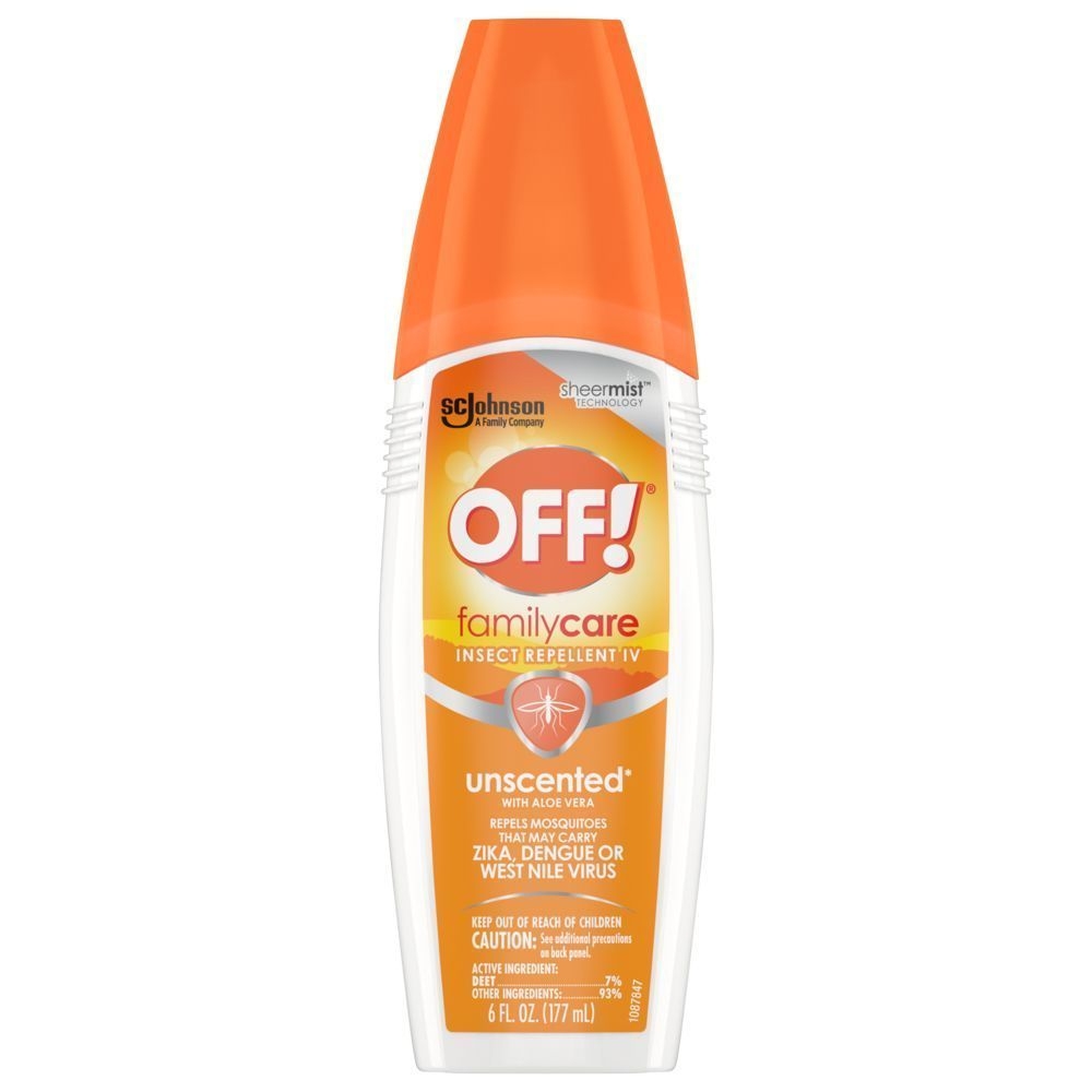 OFF! FamilyCare Unscented Insect Repellent IV, 6 Ounce -- 12 per case.