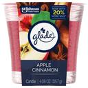 Glade Apple Cinnamon Candle, 4.08 Ounce - 6 per case