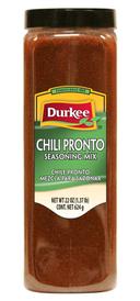 Durkee Chili Pronto Seasoning Mix - 22 oz. container, 6 per case