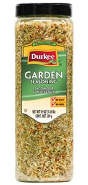 Durkee Garden Seasoning - 19 oz. container, 6 per case