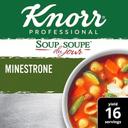Knorr Professional Soup du Jour Minestrone Soup Mix, 14.9 Ounce -- 4 per case