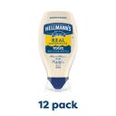 Hellmann's Real Mayonnaise Squeeze Bottle 20 oz -- 12 per case