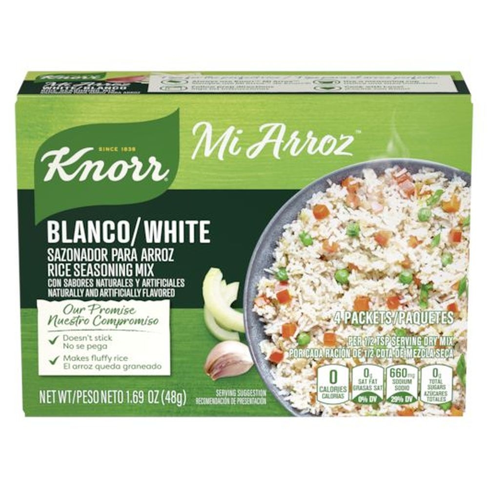 Knorr Miarroz Seasoning Mix with White Rice, 48 Gram -- 12 per case