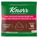 Knorr Professional Milk Chocolate Mousse Dessert Mix, 8.75 ounce -- 10 per case