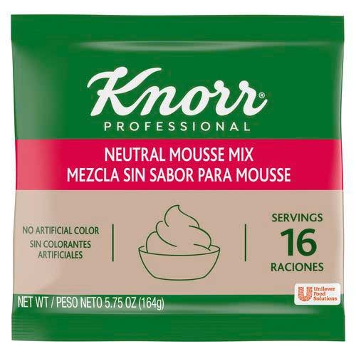 Knorr Professional Neutral Base Mousse Mix, 5.75 Ounce -- 10 per case