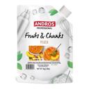 Andros Professional Peach Fruits and Chunks, 2.2 Pound -- 6 per case