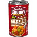 CHUNKY Beef With Country Vegetables Soup - 18.8 oz. can, 12 per case