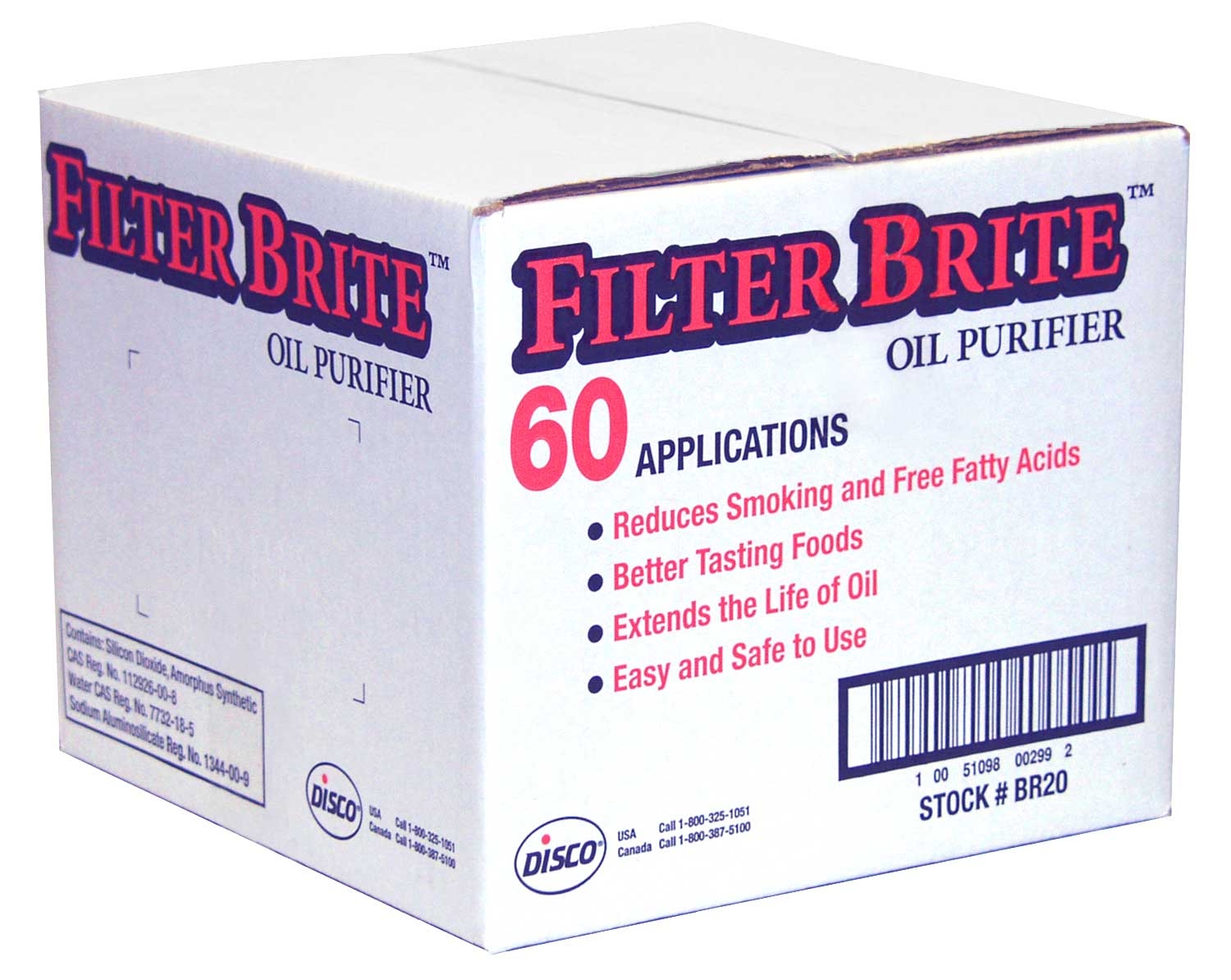 Disco FilterBrite Oil Purification Powder, 14 Pound.