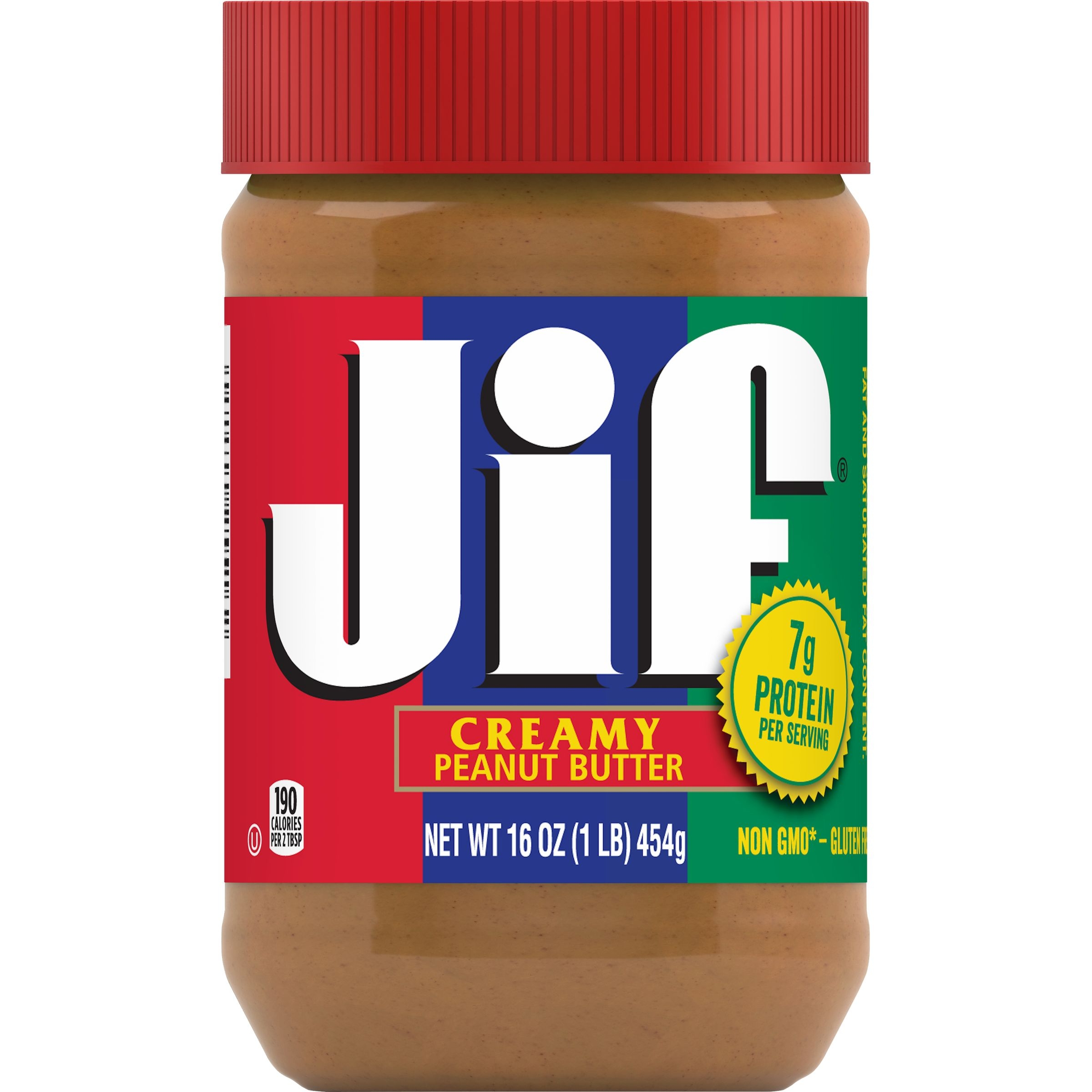 Jif Creamy Peanut Butter, 16 Ounce -- 12 per case.