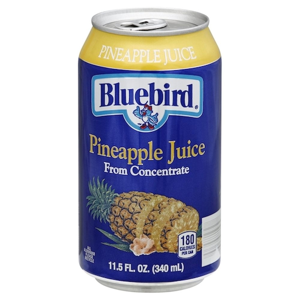 Bluebird Pineapple Juice, 11.5 Fluid Ounce -- 24 per case