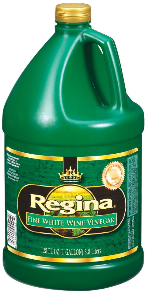 Regina White Wine Vinegar Jug, 1 gallon -- 4 per case