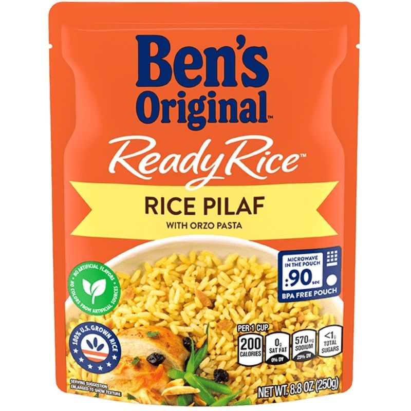 Bens Original Ready Rice Pilaf, 8.8 Ounce -- 12 per case