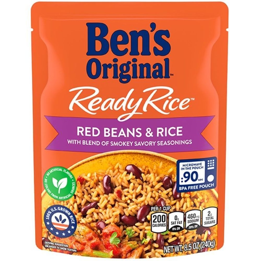 Bens Original Ready Rice Red Beans and Rice, 8.5 Ounce -- 12 per case