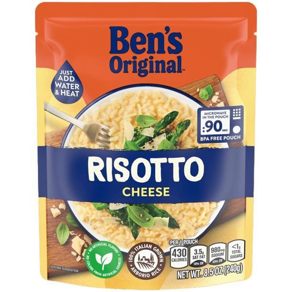 Bens Original Ready Rice Cheese Risotto, 8.5 Ounce -- 8 per case
