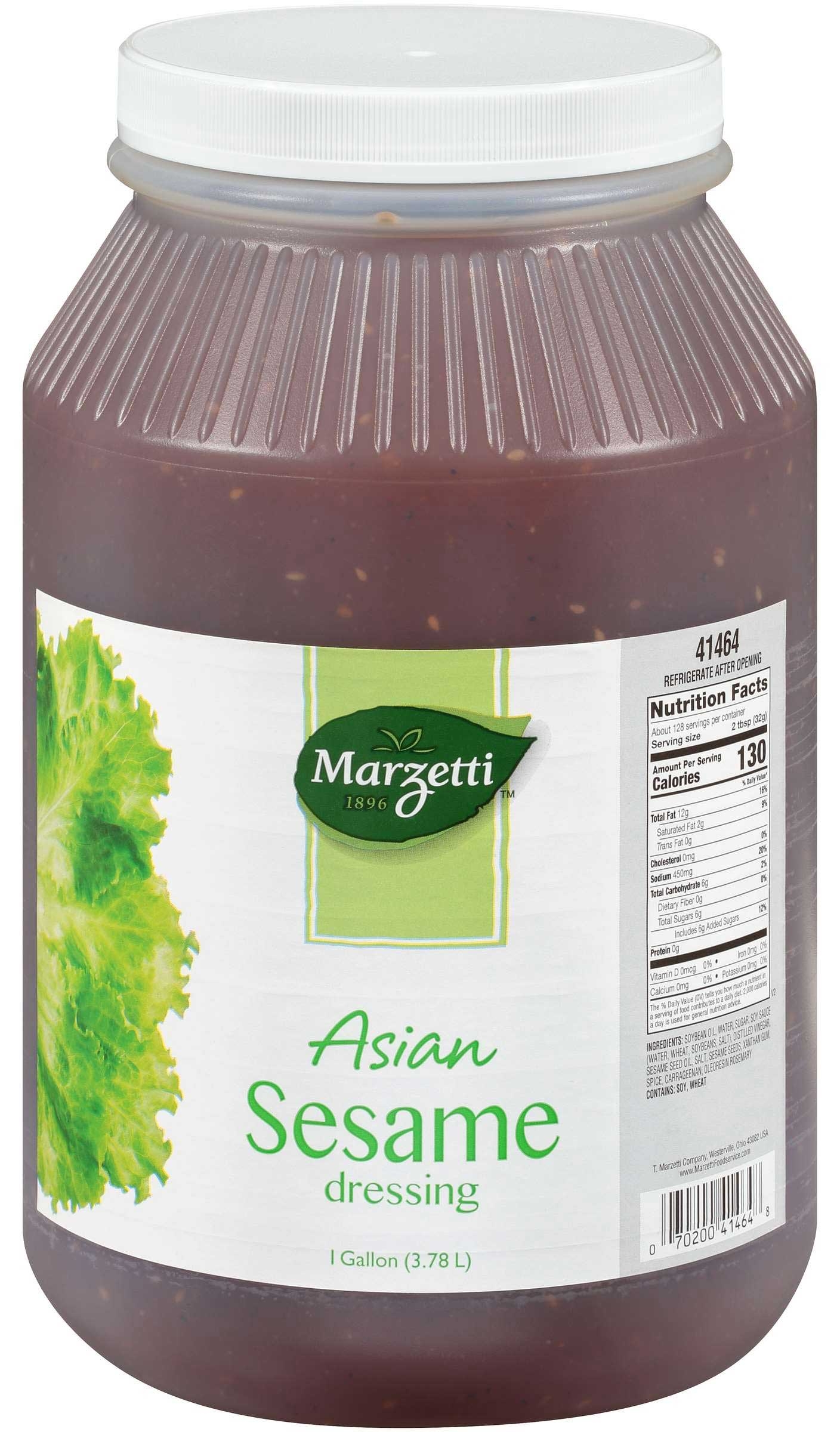 Marzetti Asian Sesame Dressing, 1 Gallon -- 4 per case