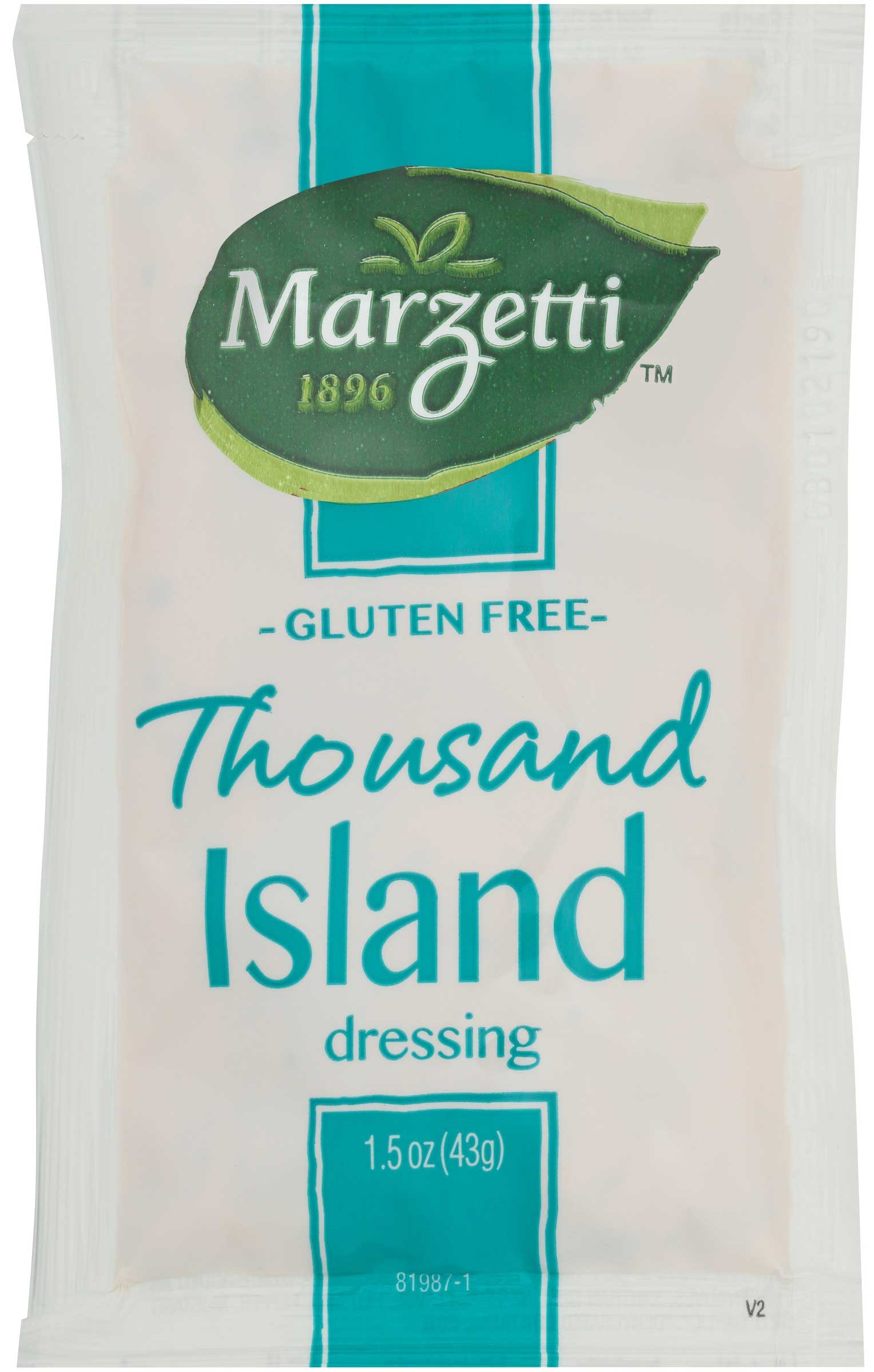 Marzetti Thousand Island Dressing, 1.5 Ounce -- 60 per case