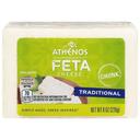 Athenos Traditional Chunk Feta Cheese, 8 Ounce -- 12 per case
