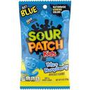 Sour Patch Kids Blue Raspberry Gummy Candy, 8 Ounce Peg Bag -- 12 per case