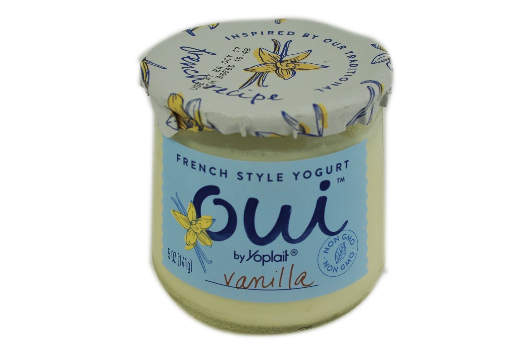 Oui by Yoplait French Style Vanilla Yogurt, 5 Ounce -- 8 per case.