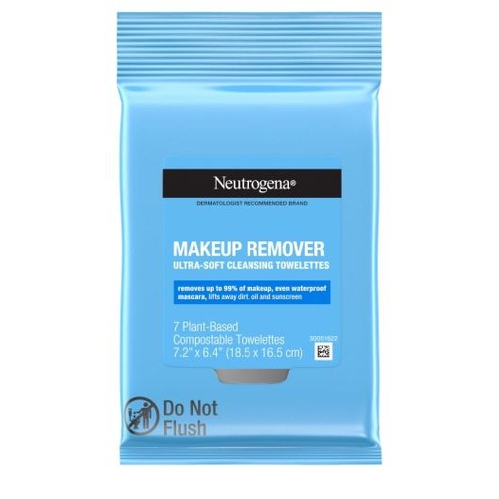 Neutrogena Trial Size Makeup Remover Wipes, 7 count - 24 per case