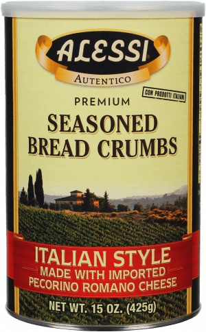 Alessi Italian Style Seasoned Bread Crumb, 15 Ounce -- 6 per case
