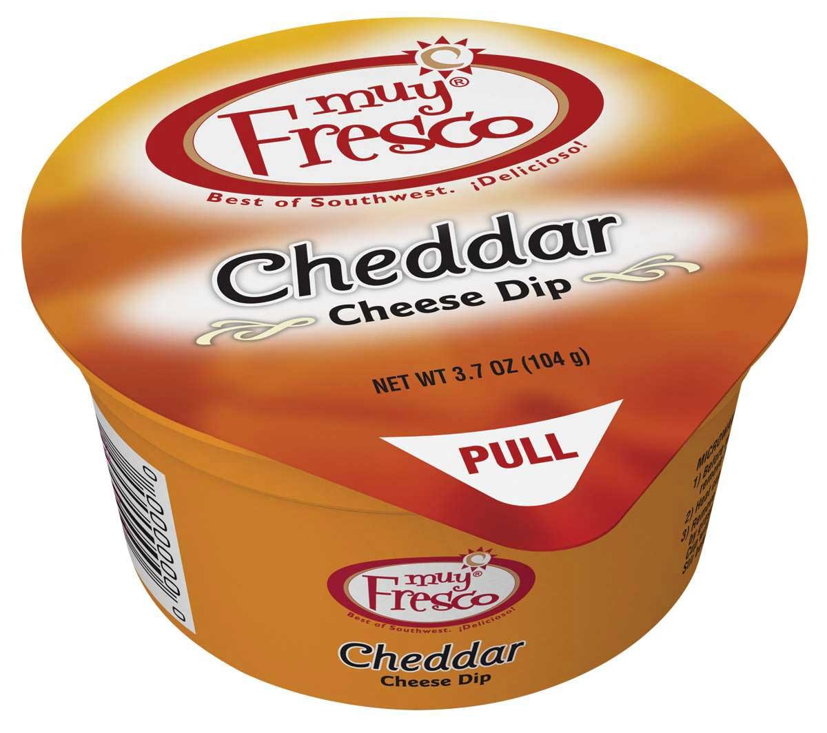 AFP Muy Fresco Cheddar Cheese Sauce, 0.23 Pound -- 30 per case