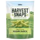 Harvest Snaps Wasabi Ranch Green Pea Snack Crisps, 3.3 Ounce -- 12 per case