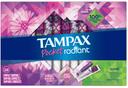 Tampax Pocket Radiant Super Tampons, 28 count per pack -- 12 per case.