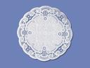 Hoffmaster French Lace Design Doily, 8 inch -- 5000 per case.