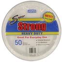 Aspen Super Strong Heavy Weight White Paper Plate, 10.25 inch -- 300 per case.