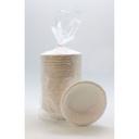 Aspen Ultra 20 PT White Paper Bowl, 12 Ounce Capacity -- 500 per case.