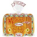 Martins Long Potato Hot Dog Bun Rolls, 8 count - 8 per case