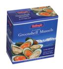 Packers New Zealand 1/2 Shell Mussels, 2 Pound -- 12 per case.